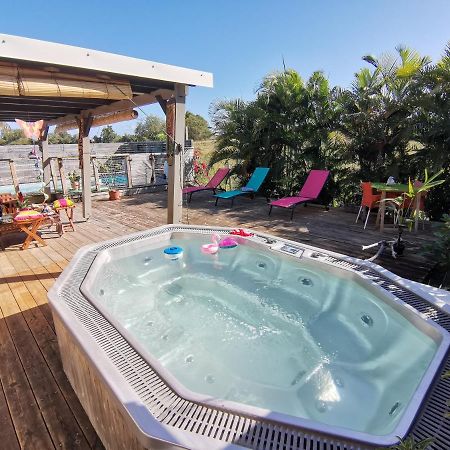 Bungalow La Perle - Jacuzzi - Piscine 圣弗朗索瓦 外观 照片