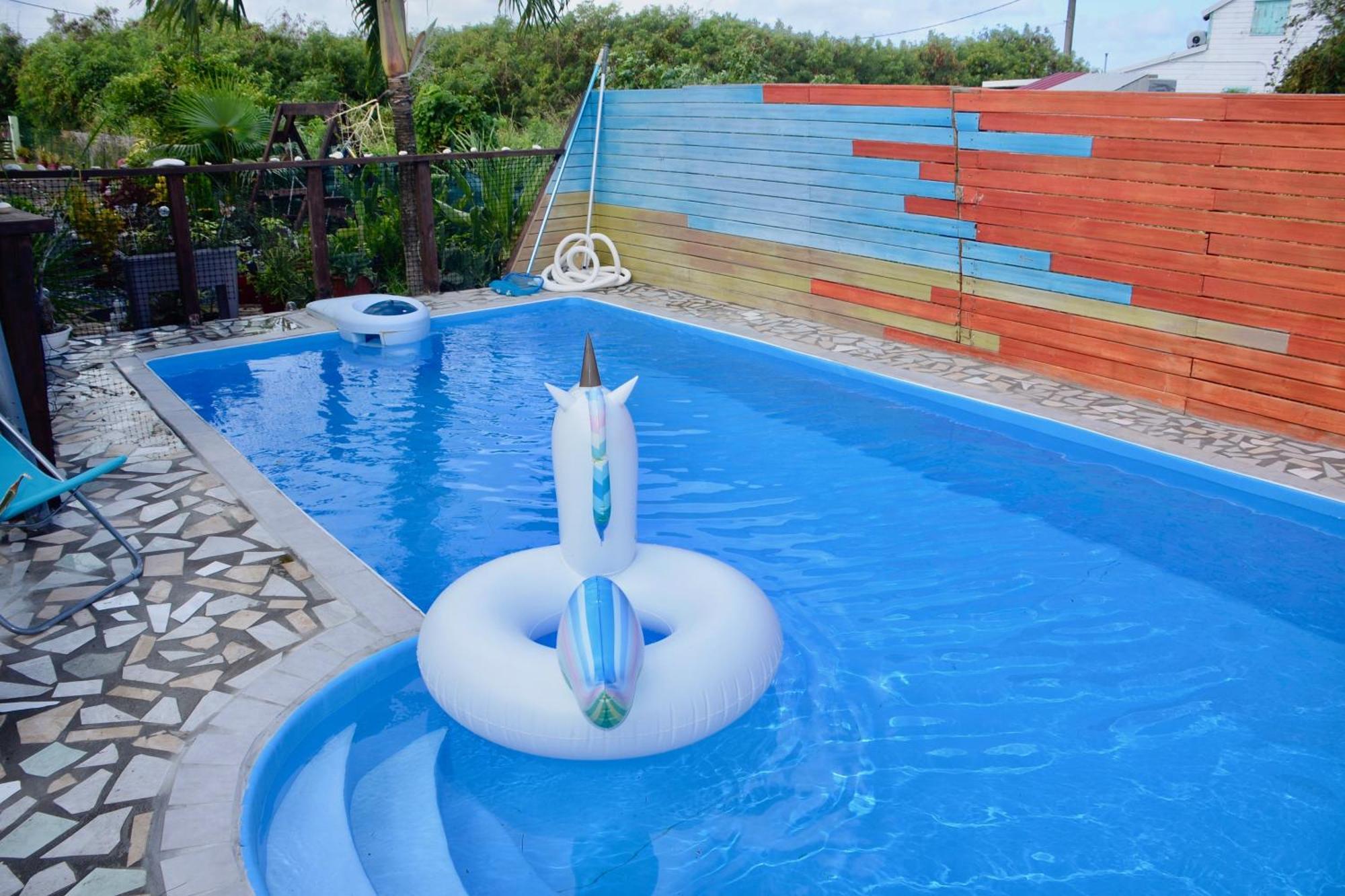 Bungalow La Perle - Jacuzzi - Piscine 圣弗朗索瓦 外观 照片