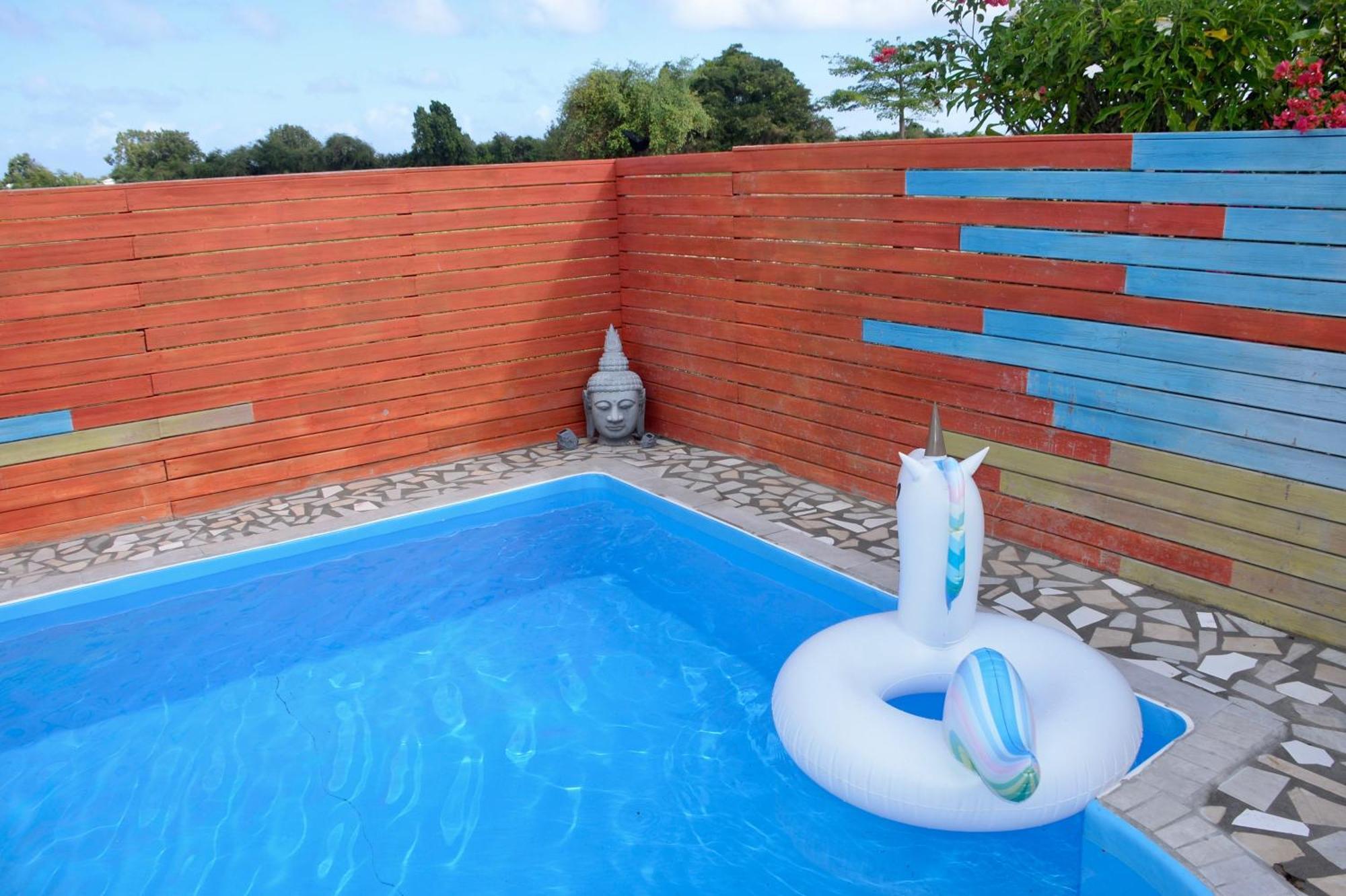 Bungalow La Perle - Jacuzzi - Piscine 圣弗朗索瓦 外观 照片